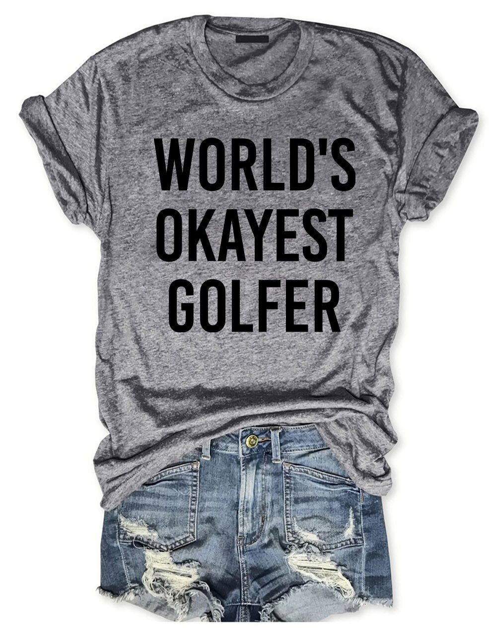 World's Okayest Golfer T-shirt