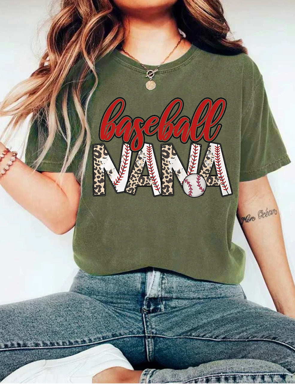 Baseball Nana T-shirt
