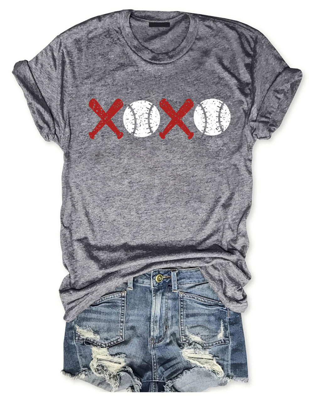 XOXO Baseball T-shirt