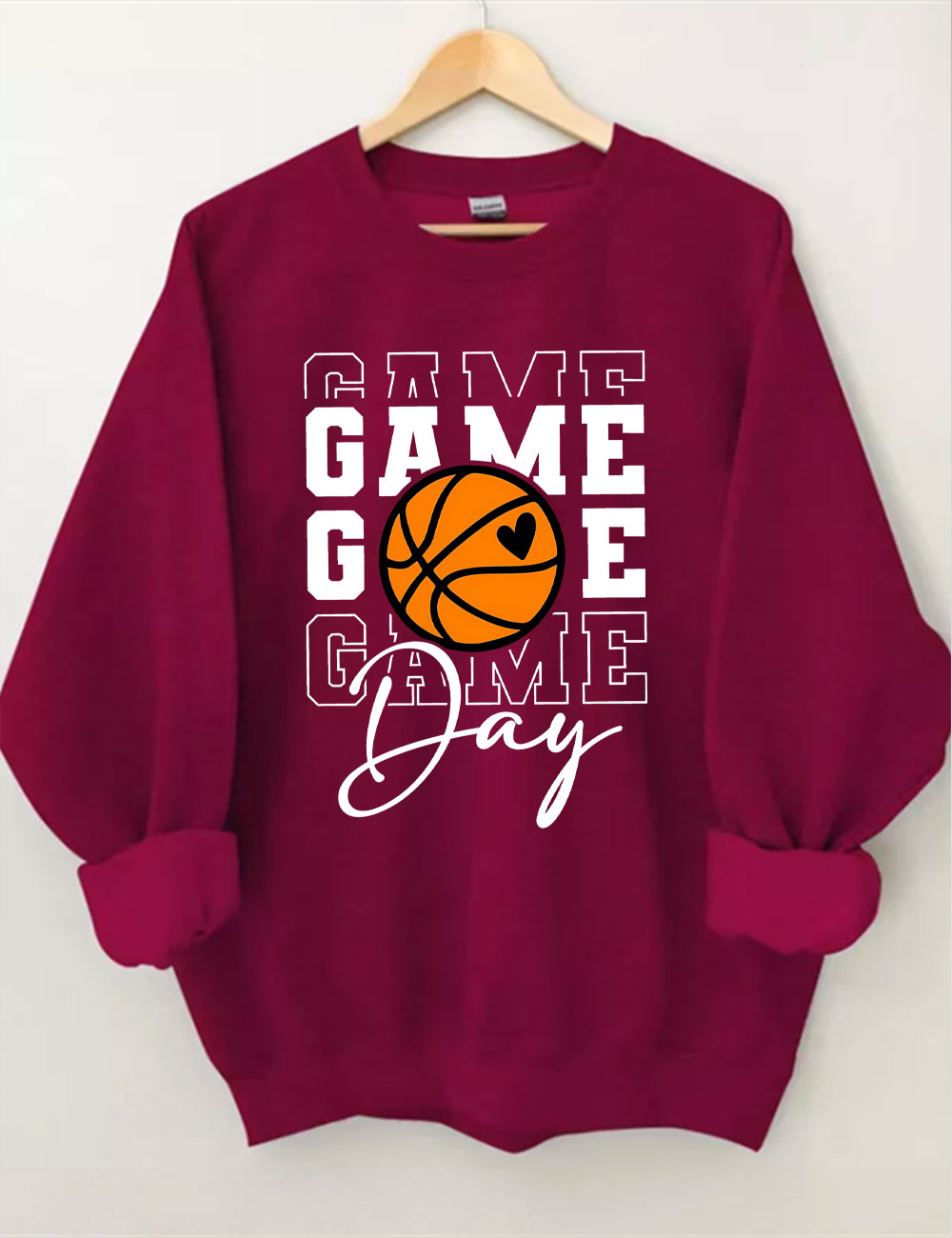 Custom Basketball Game Day Sweatshirt