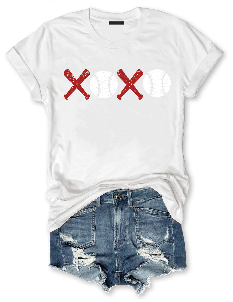 XOXO Baseball T-shirt