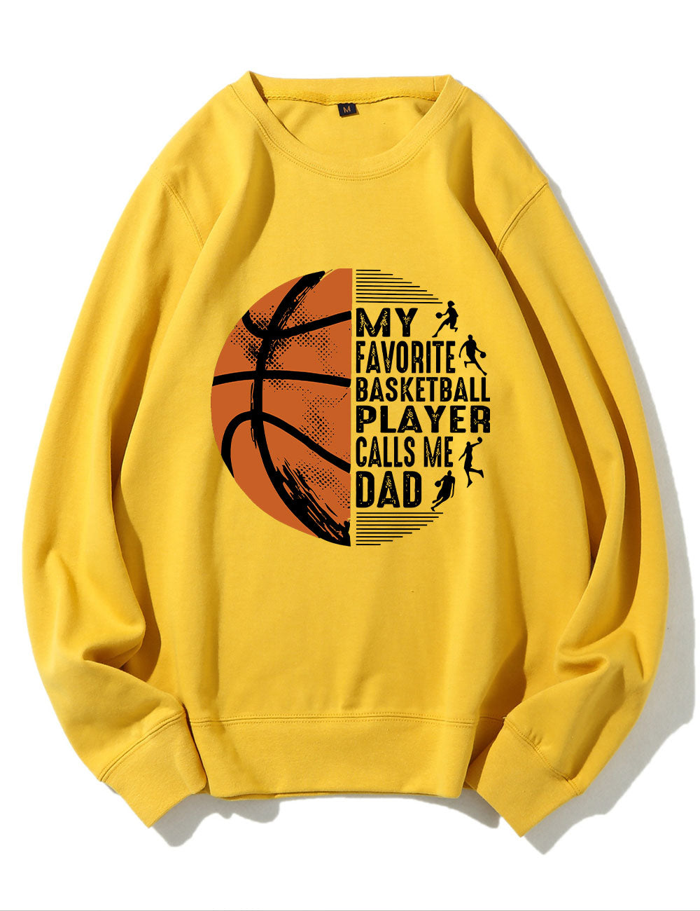 My Favorite Basketball Player Call Me Dad Funny Basketball Sweatshirt