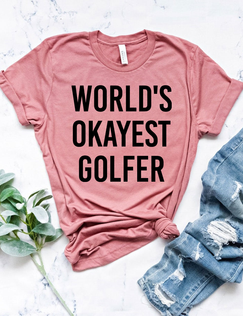 World's Okayest Golfer T-shirt