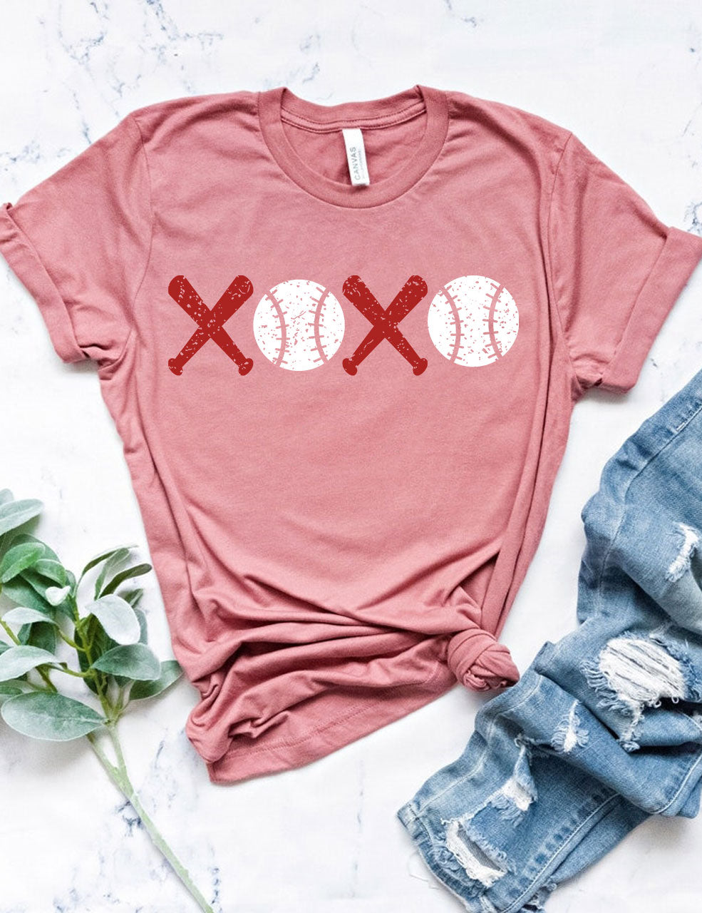 XOXO Baseball T-shirt