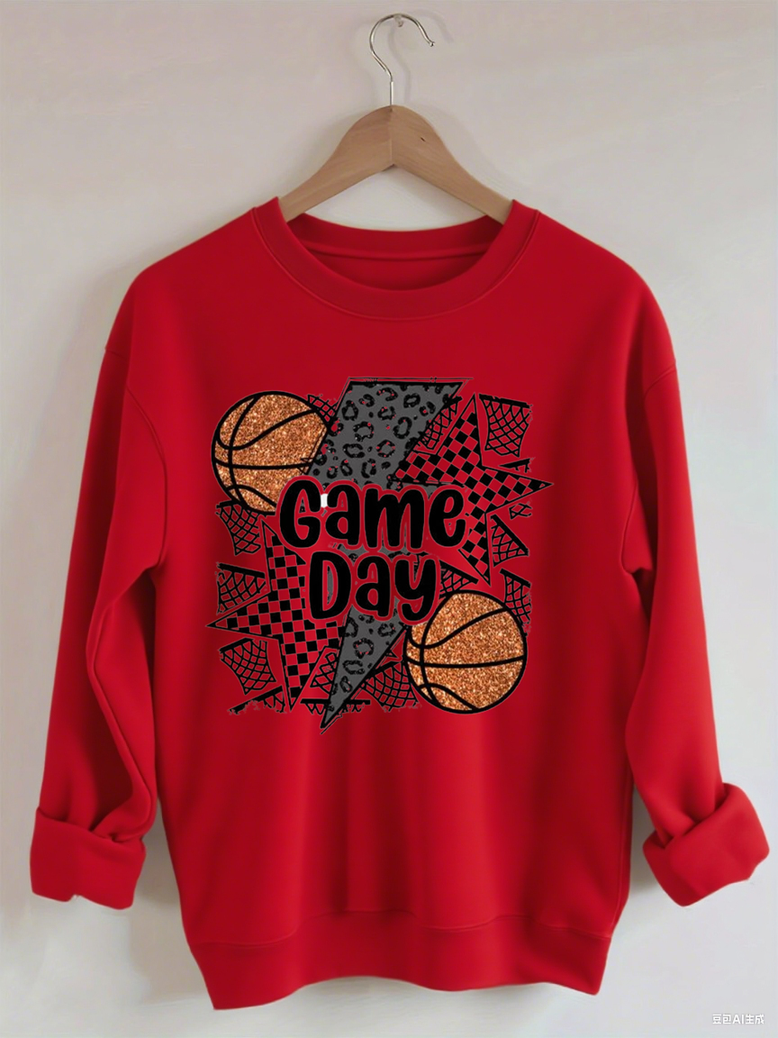 Basketball Game Day Sweatshirt