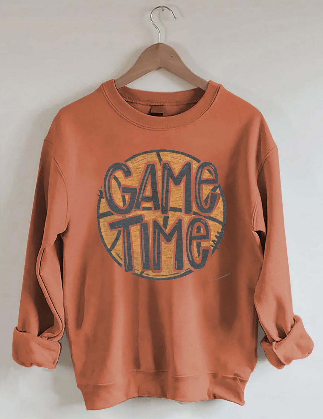 Game Time Basketball Mom Sweatshirt