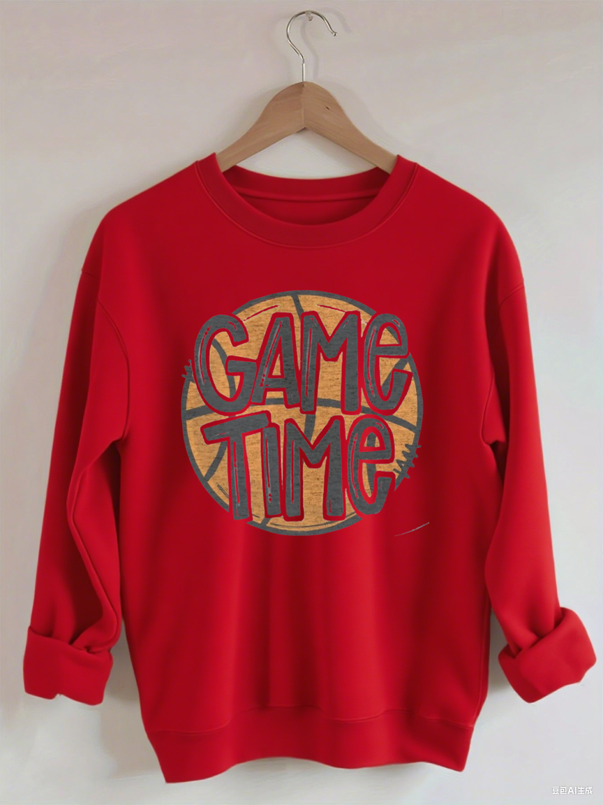 Game Time Basketball Mom Sweatshirt