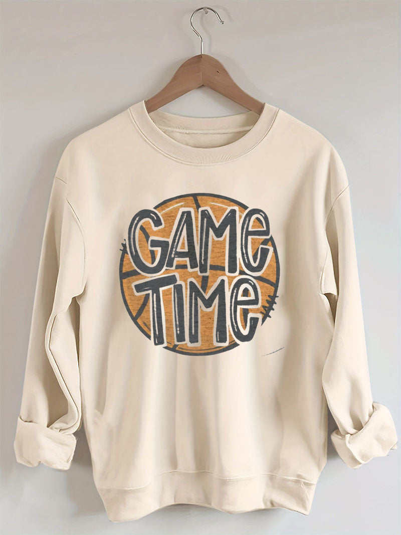 Game Time Basketball Mom Sweatshirt