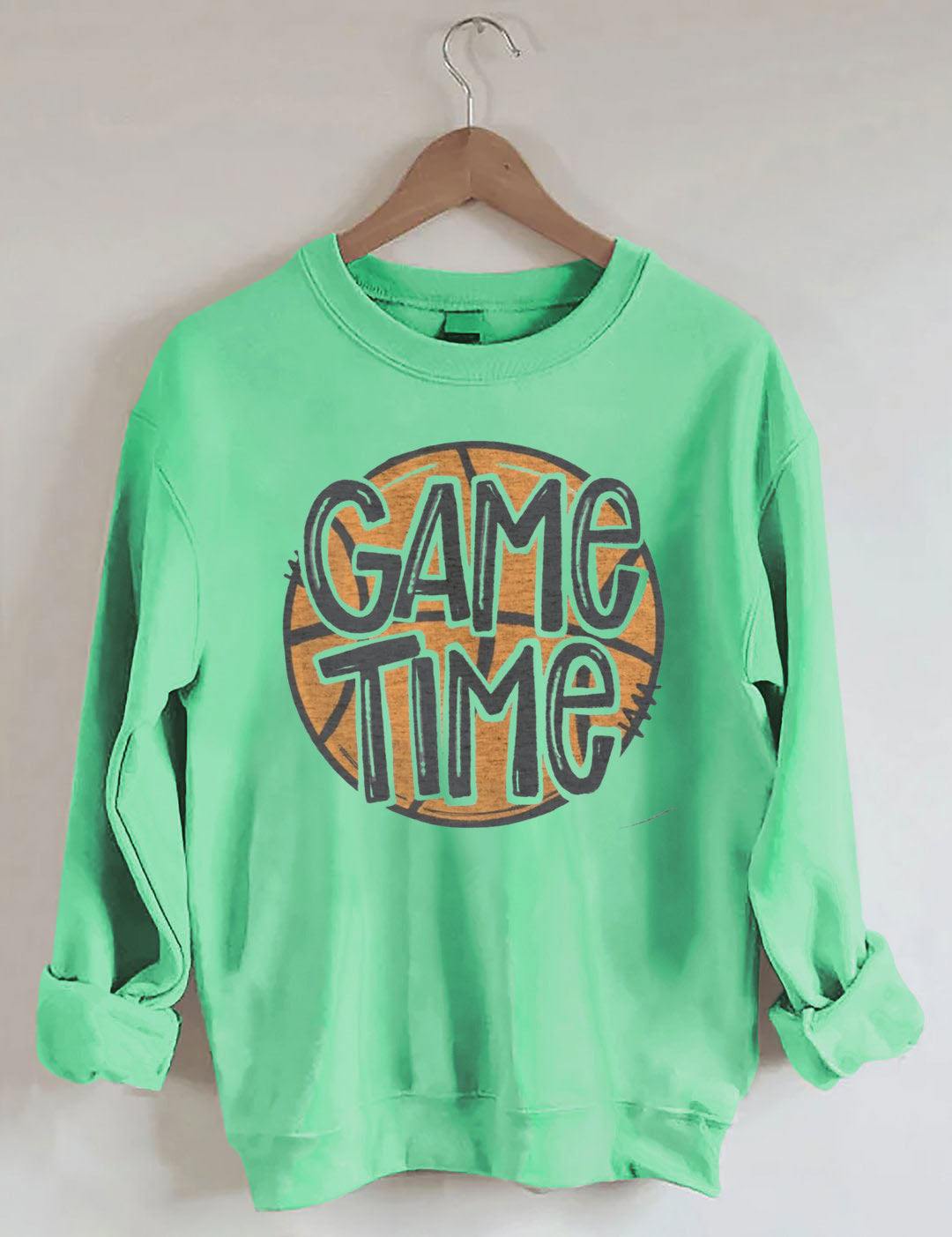 Game Time Basketball Mom Sweatshirt