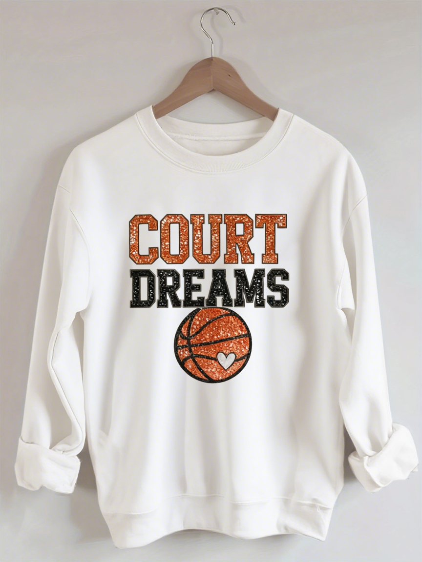 Court Dreams, Basketball Sweatshirt