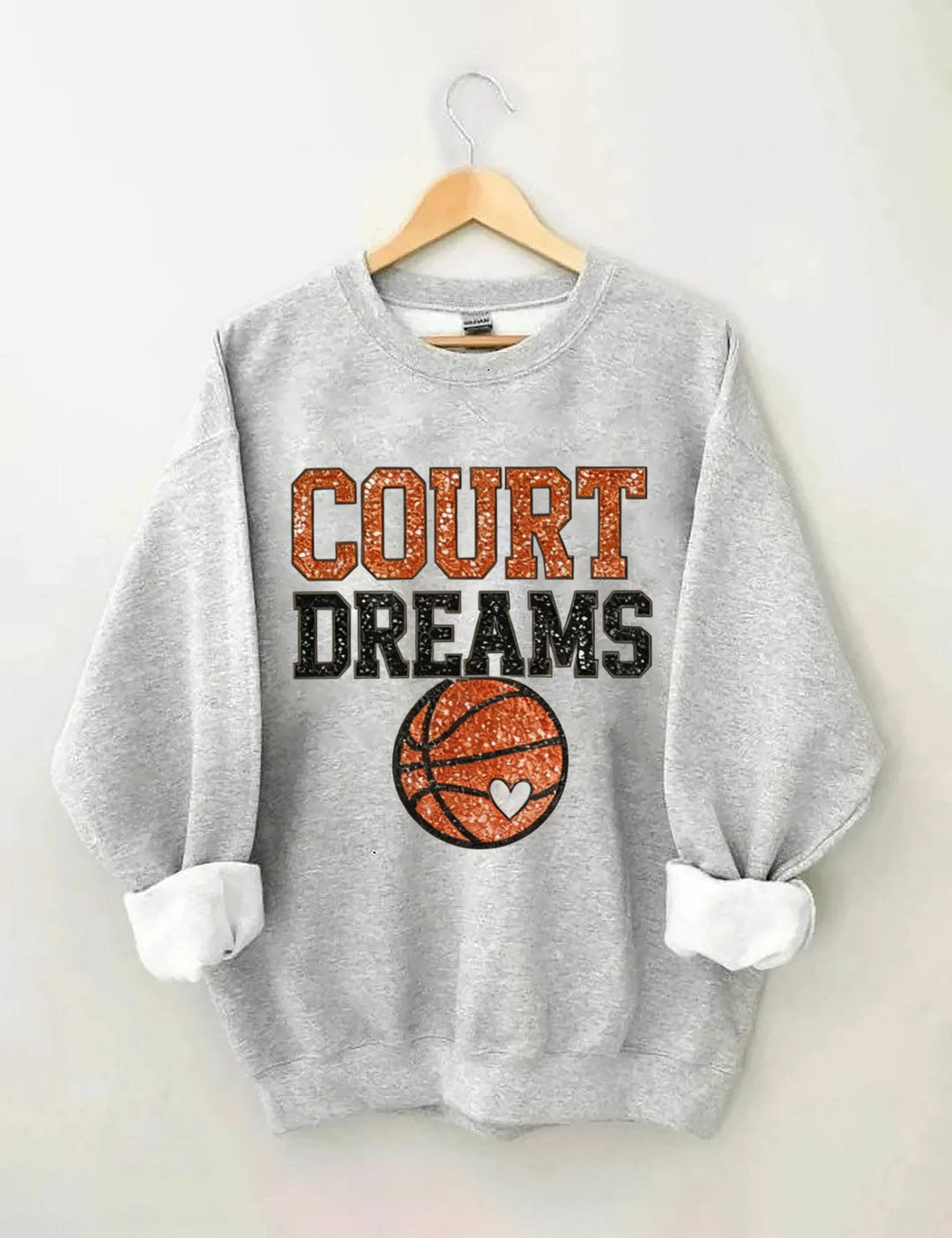 Court Dreams, Basketball Sweatshirt