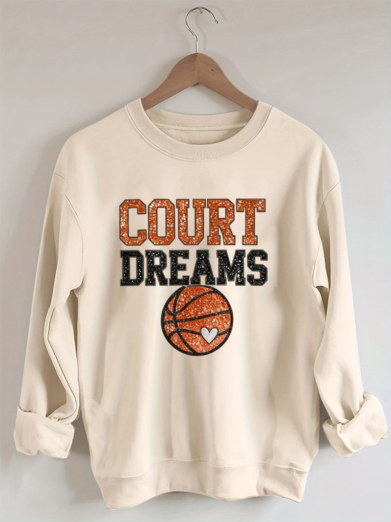 Court Dreams, Basketball Sweatshirt