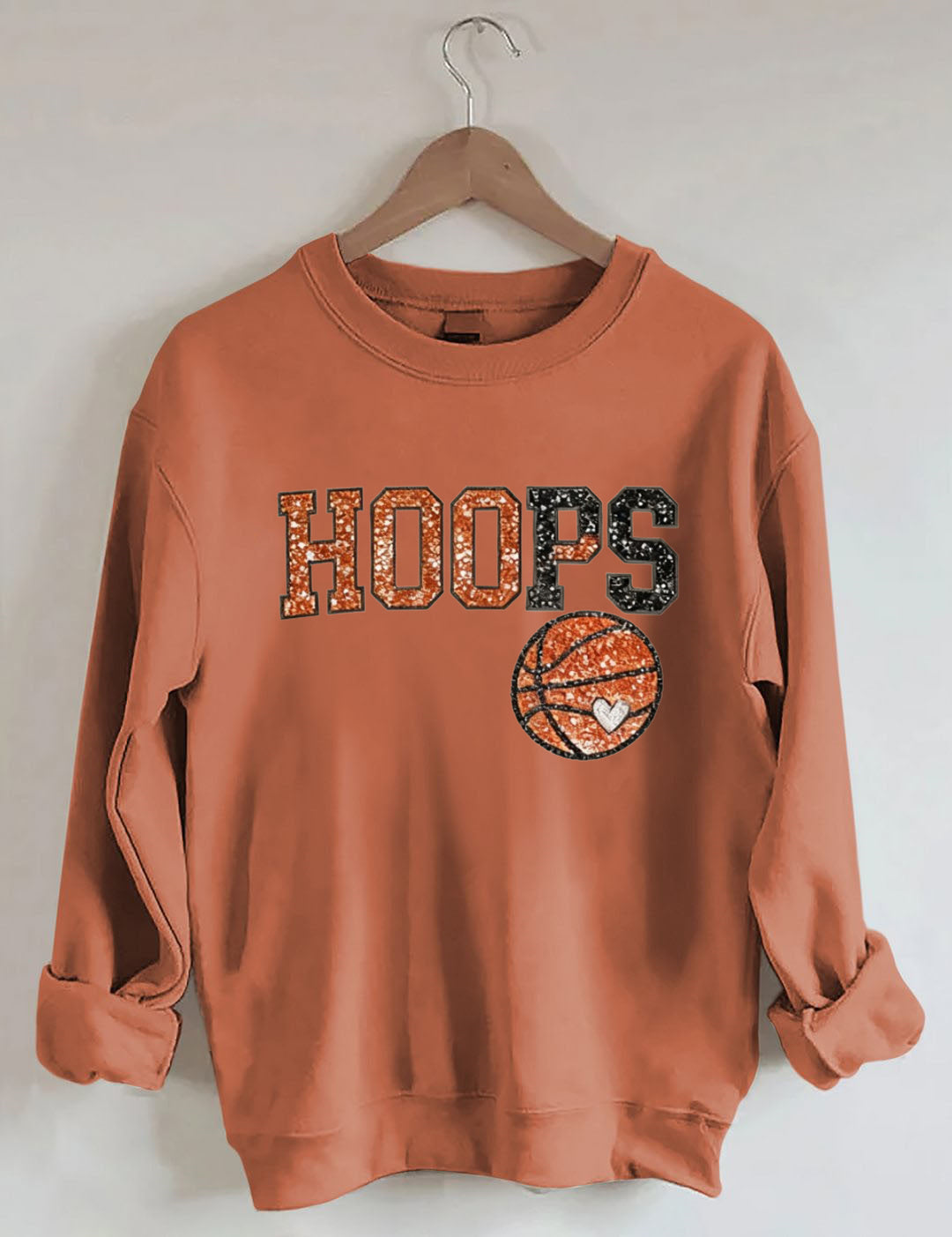 HOOPS, Basketball Sweatshirt