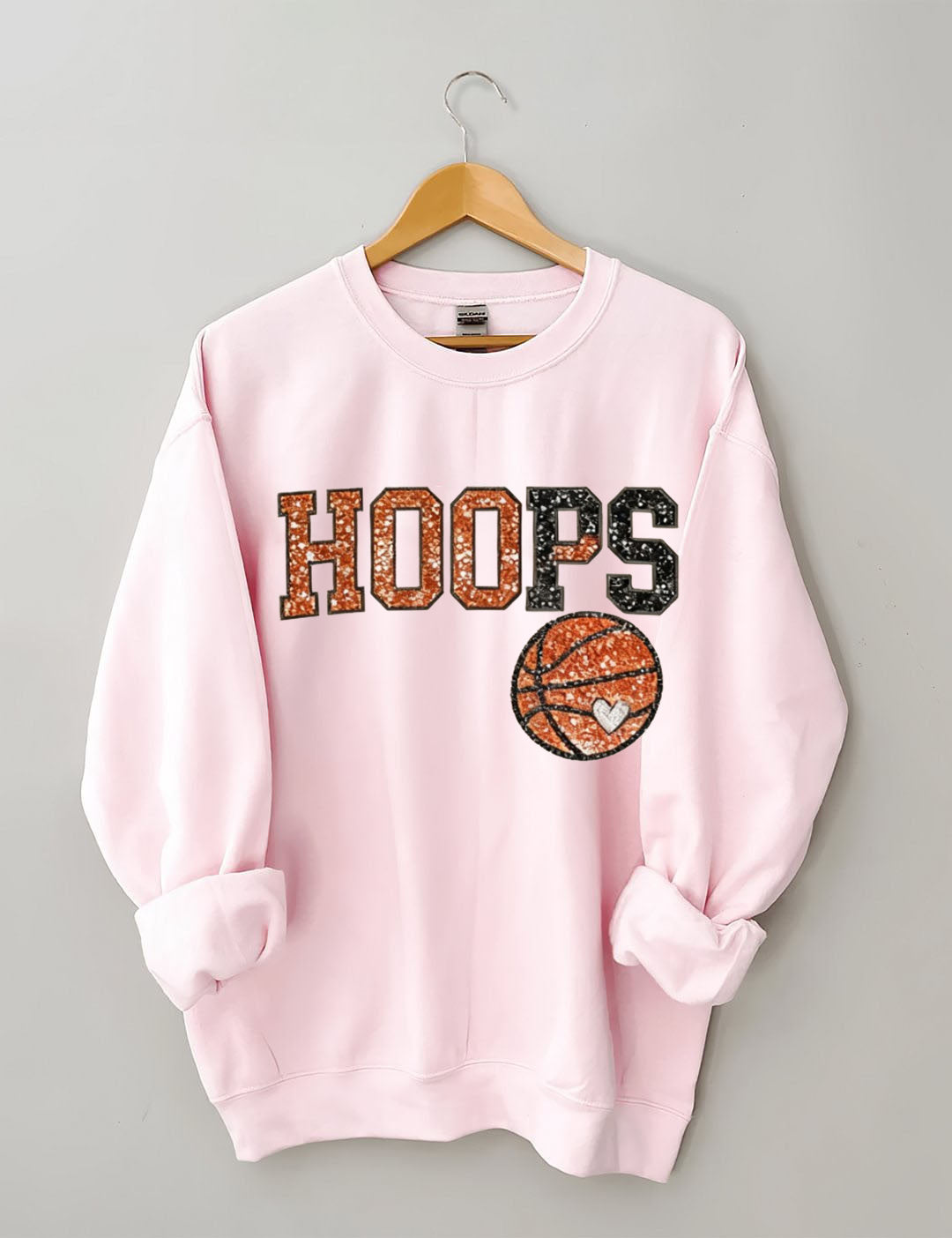HOOPS, Basketball Sweatshirt