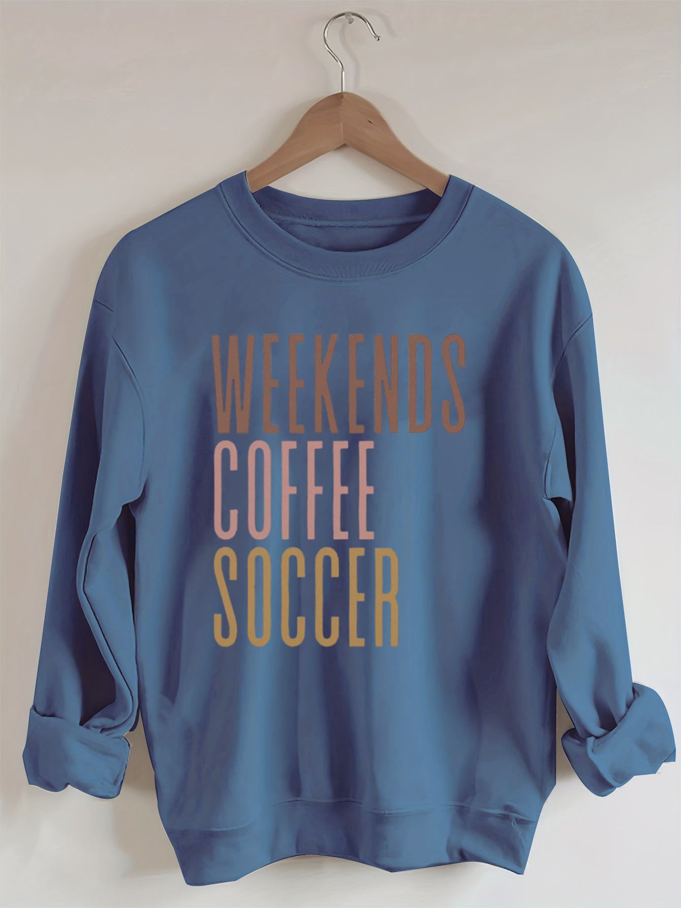Weekends Coffee Soccer Game Day Sweatshirt