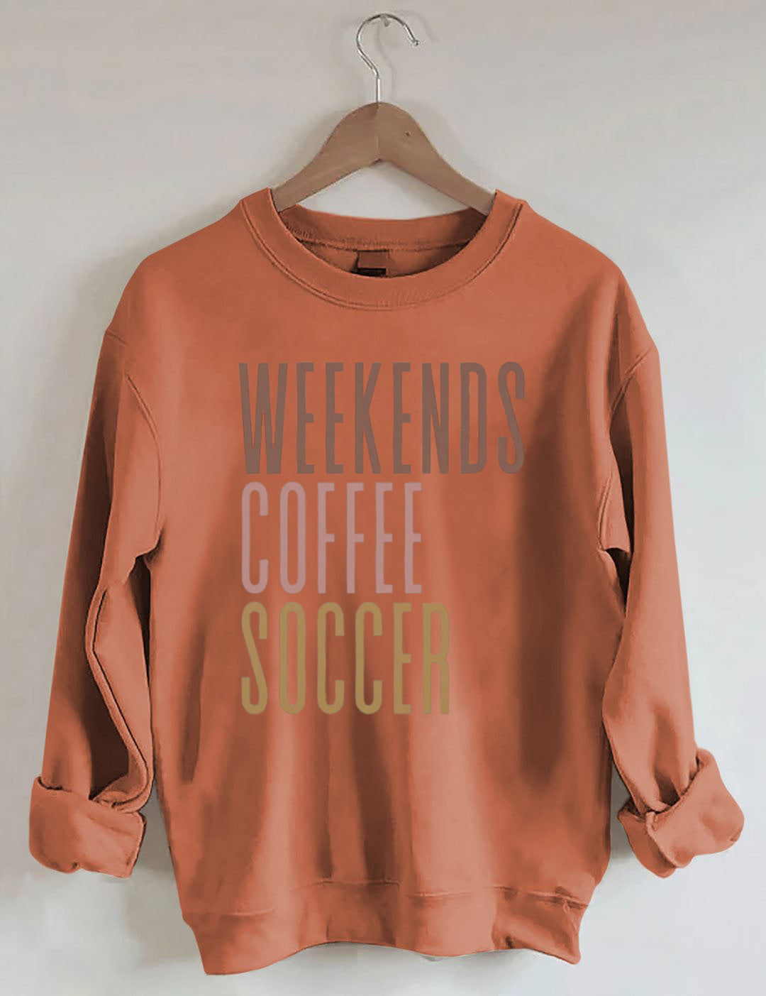 Weekends Coffee Soccer Game Day Sweatshirt