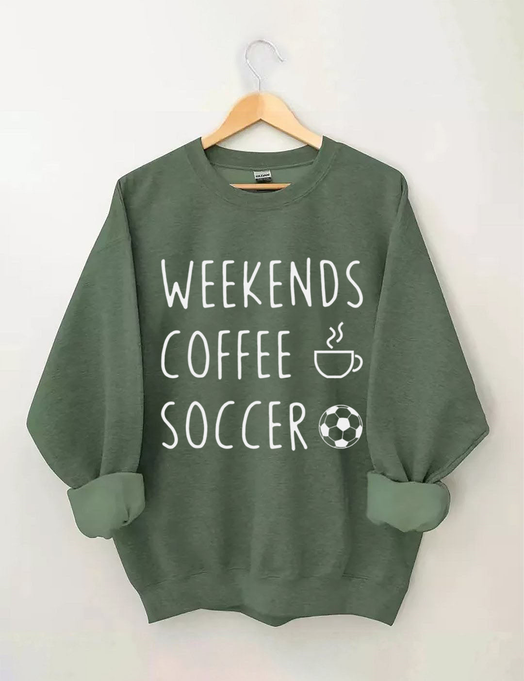 Weekend Coffee Soccer Game Day Sweatshirt