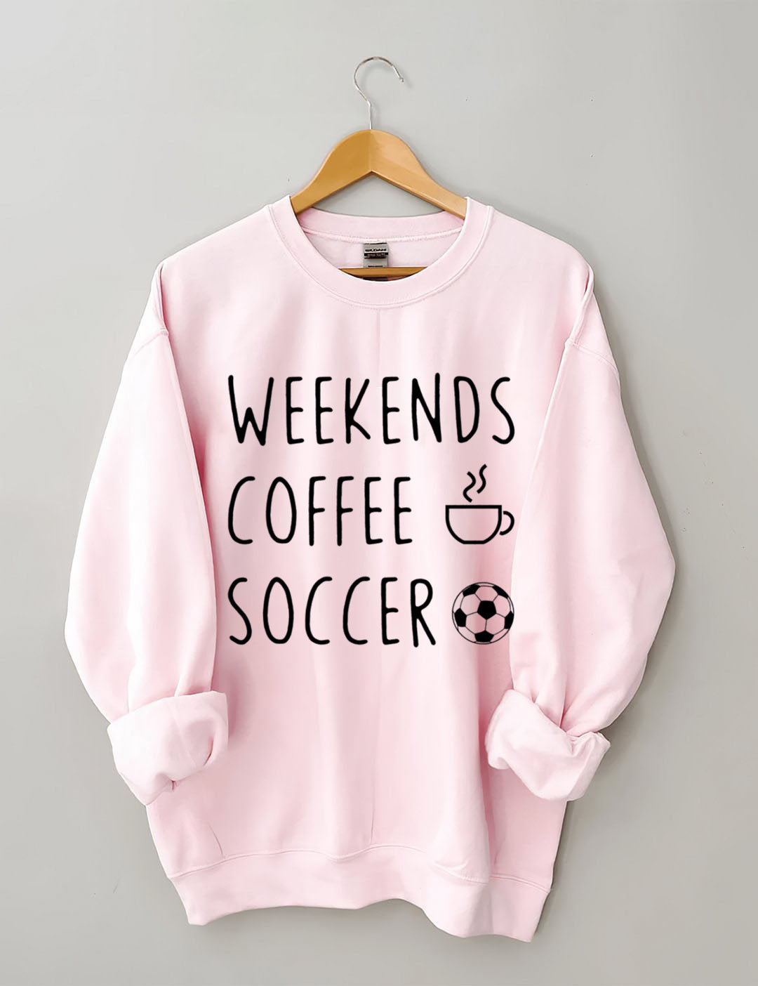 Weekend Coffee Soccer Game Day Sweatshirt