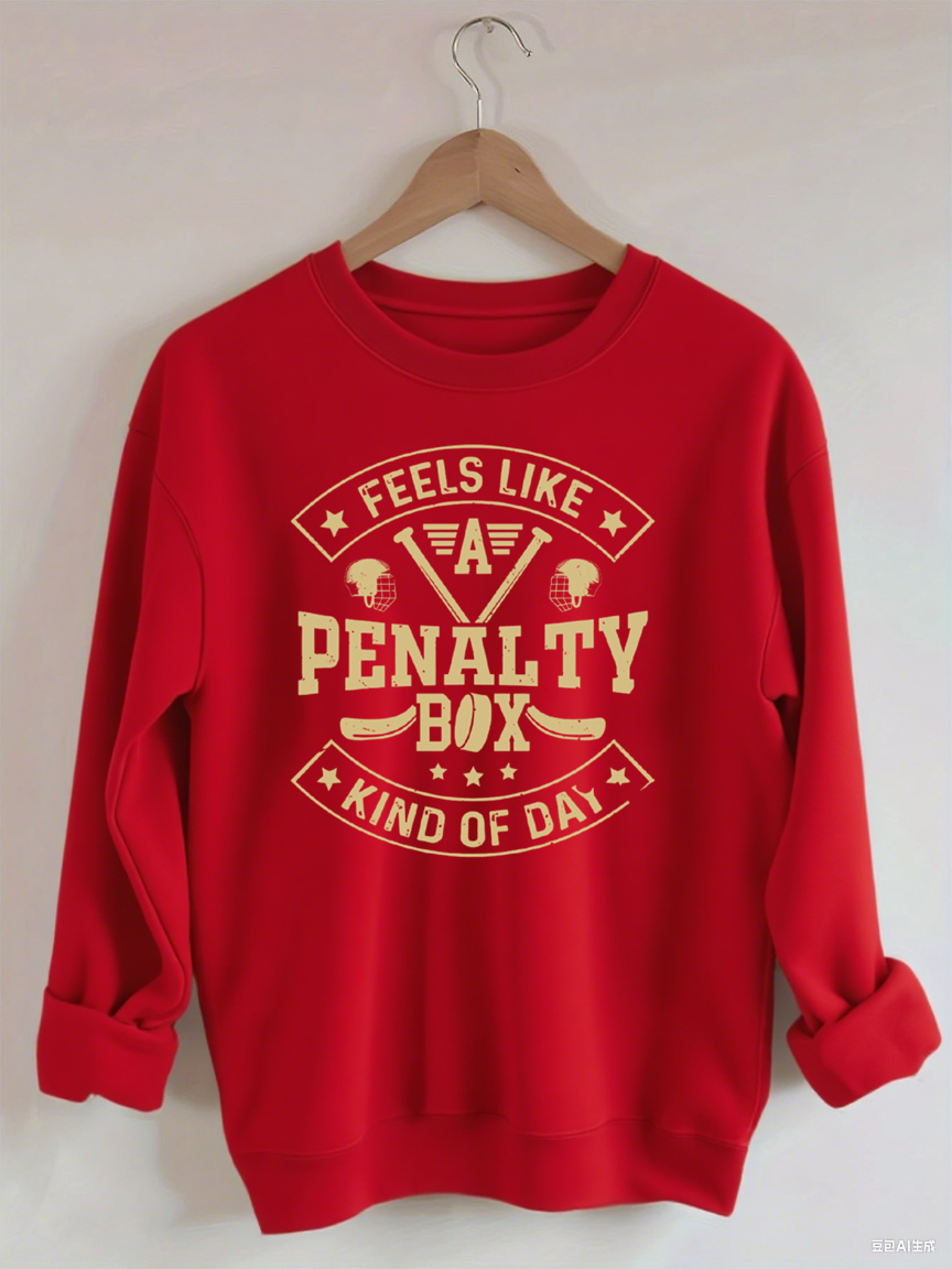 Penalty Box Kind of Day,Hockey Sweatshirt