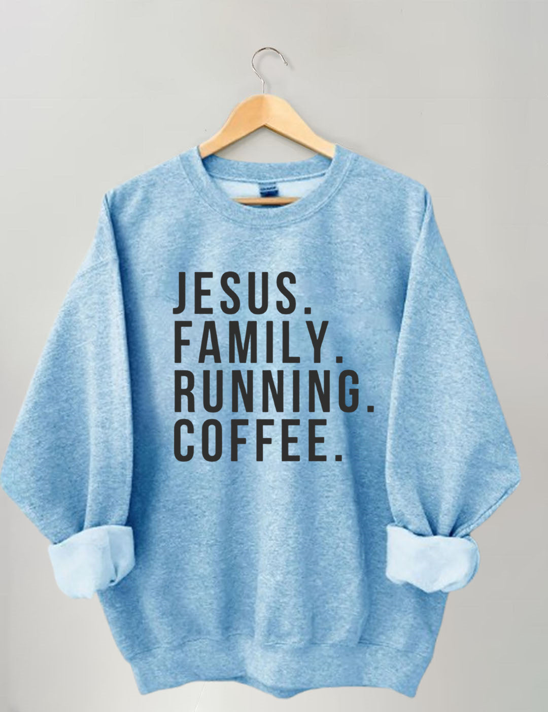 Jesus • Running • Faith • Motivation Sweatshirt