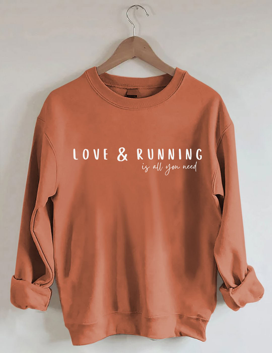 Love & Running Is All You Need Sweatshirt
