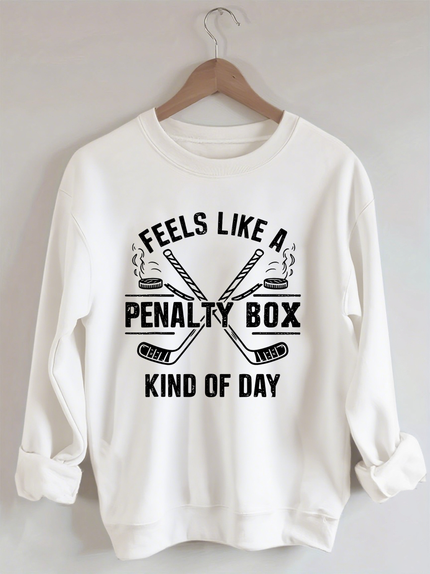 Hockey Penalty Box Sweatshirt.