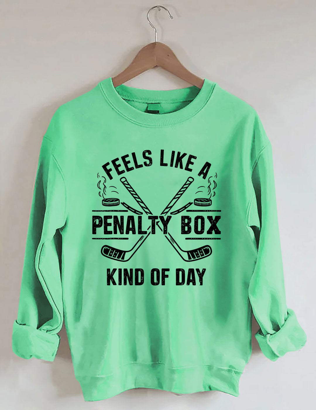 Hockey Penalty Box Sweatshirt.