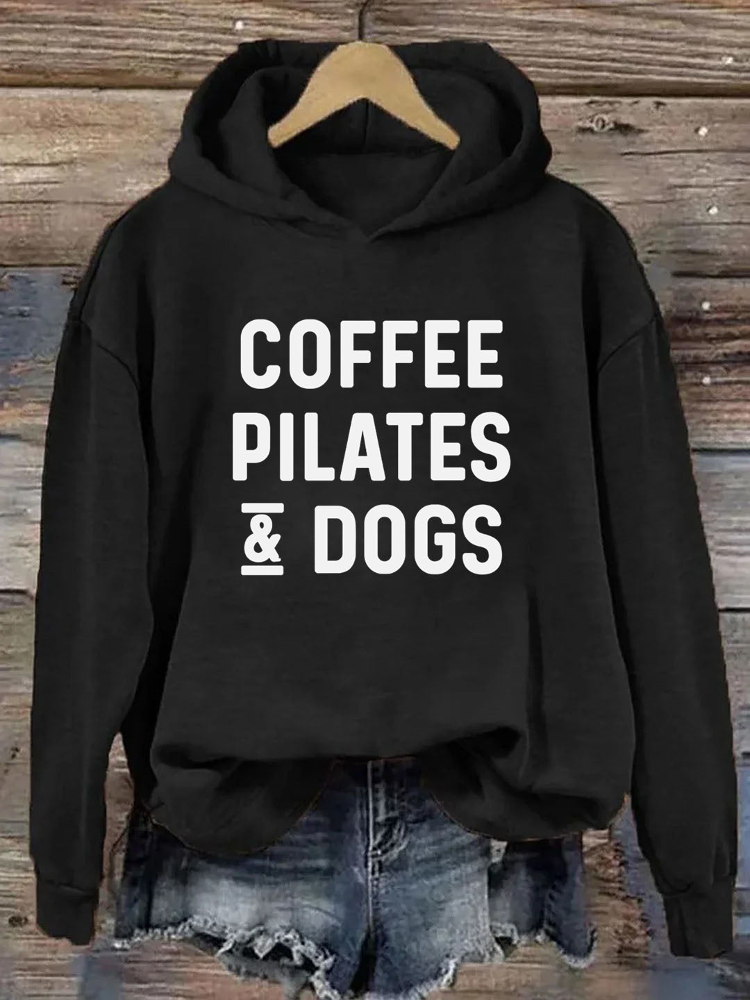 Coffee, Pilates, Dogs, Repeat Hoodie