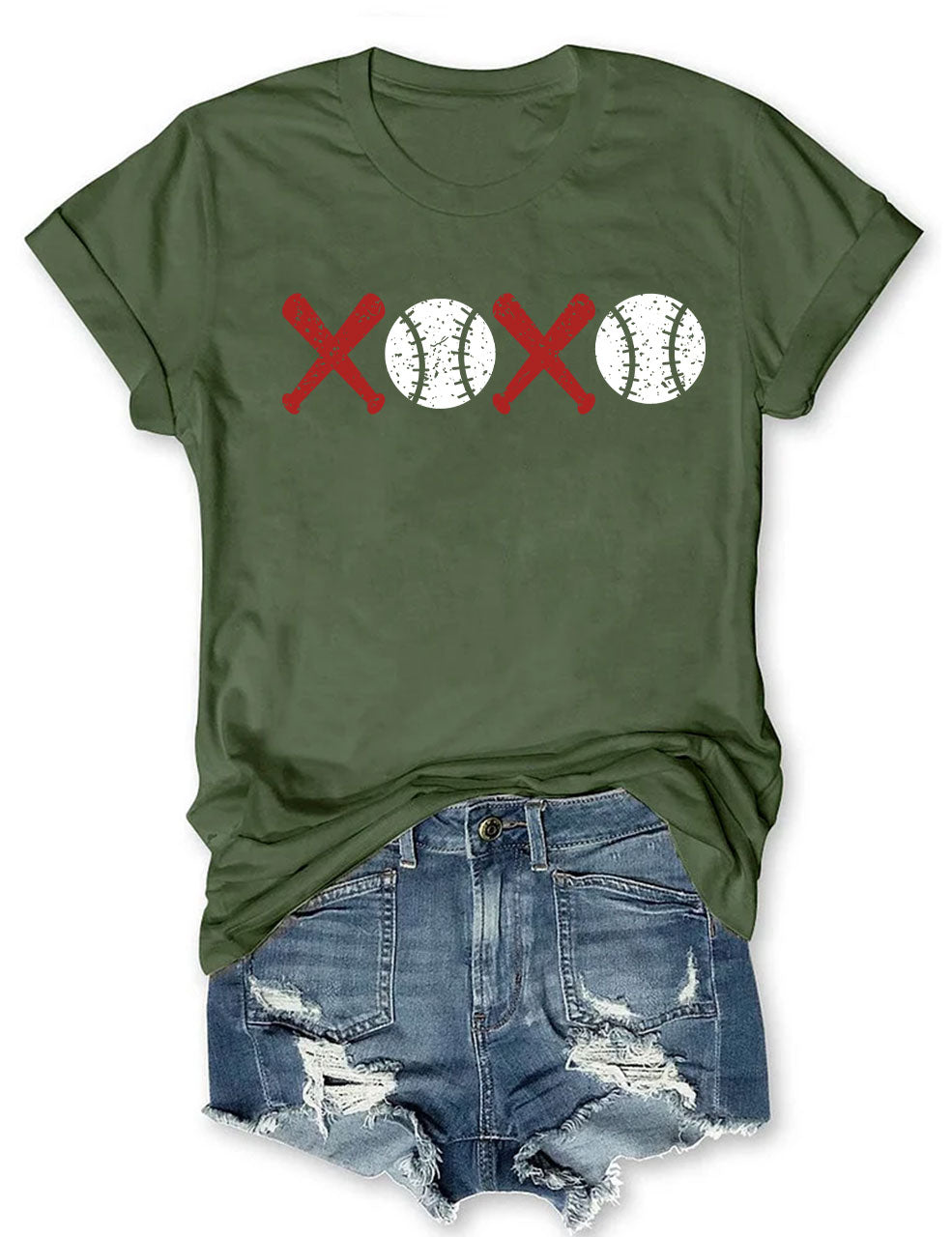 XOXO Baseball T-shirt