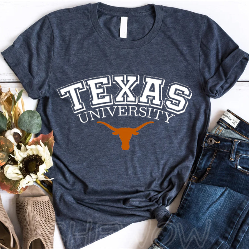 University and College Texas T-shirt