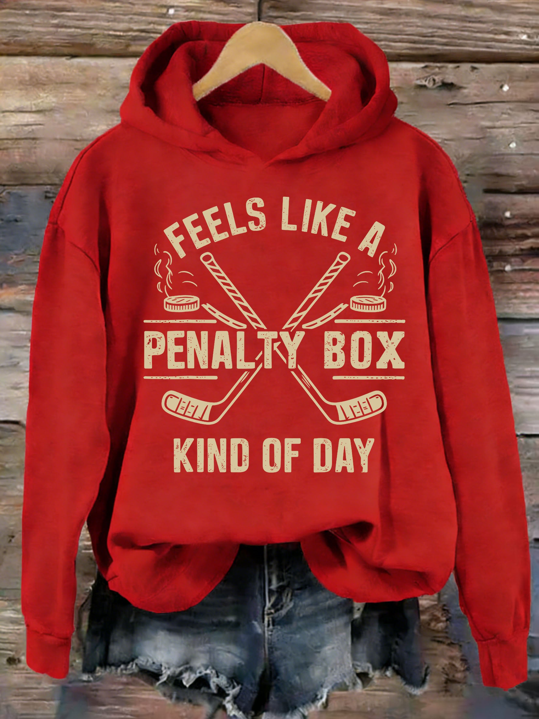 Hockey Penalty Box Hoodie