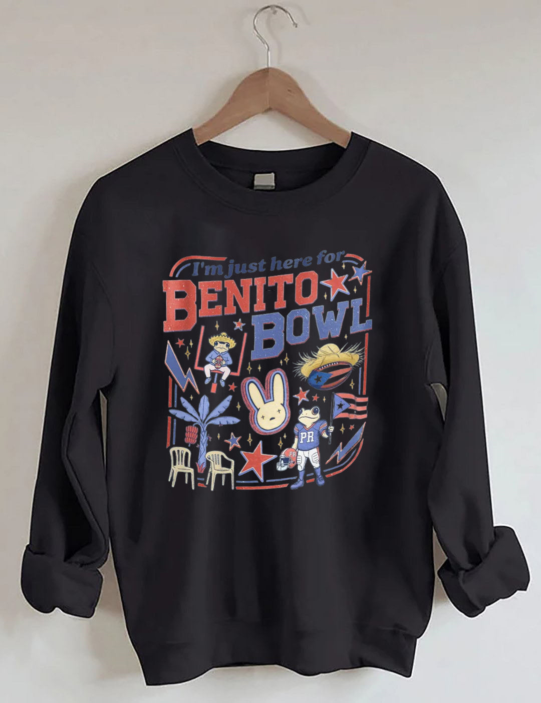 Funny Football Fan Benito Bowl Sweatshirt