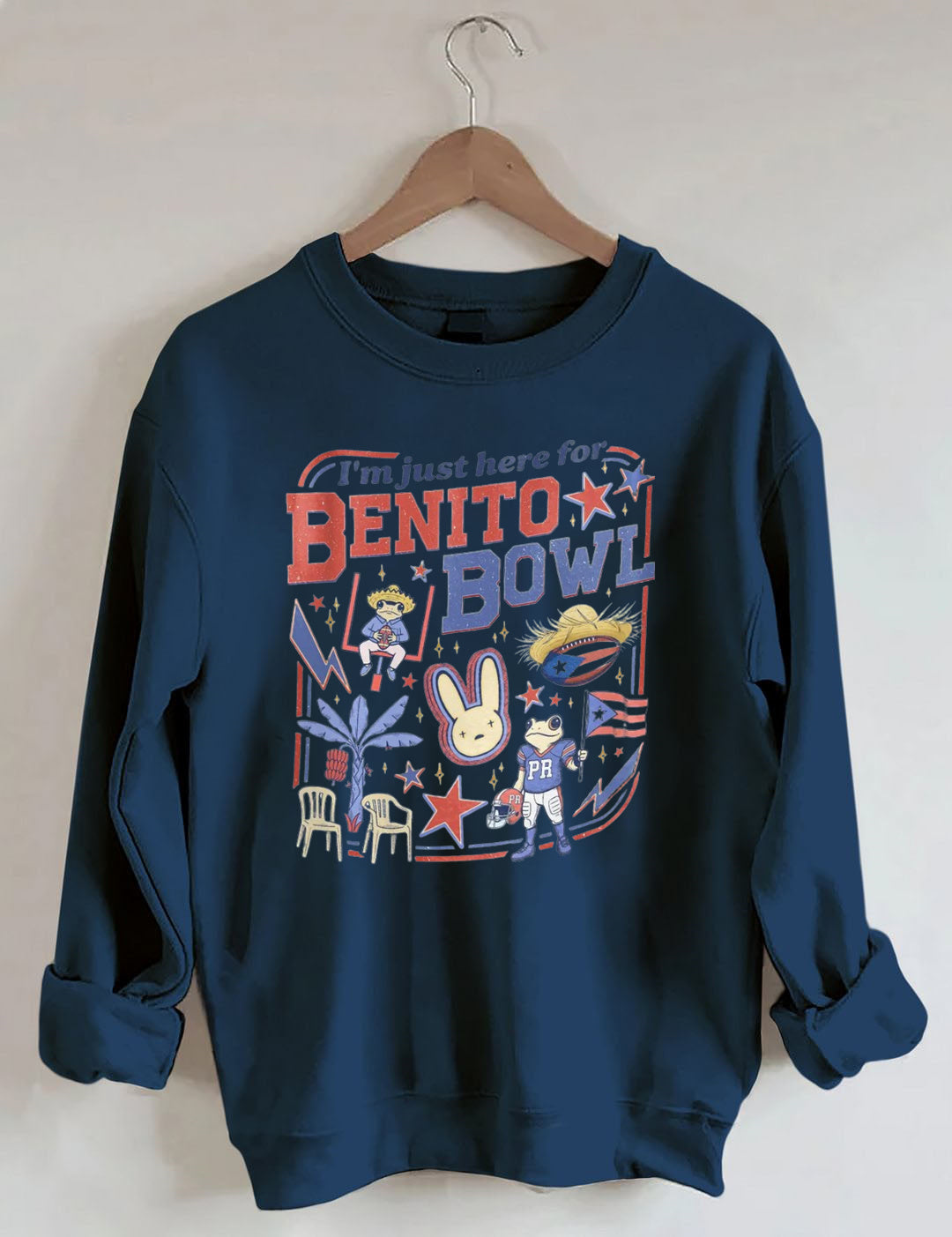 Funny Football Fan Benito Bowl Sweatshirt