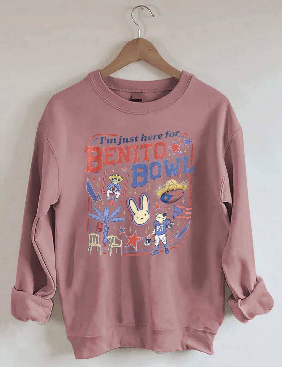 Funny Football Fan Benito Bowl Sweatshirt