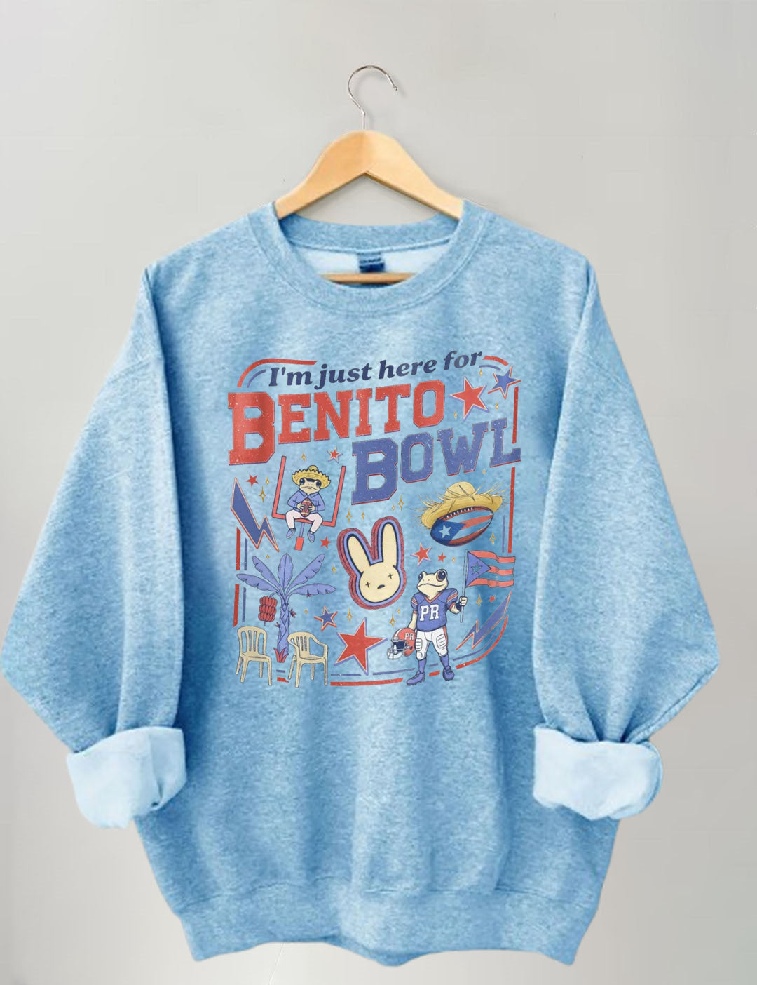 Funny Football Fan Benito Bowl Sweatshirt