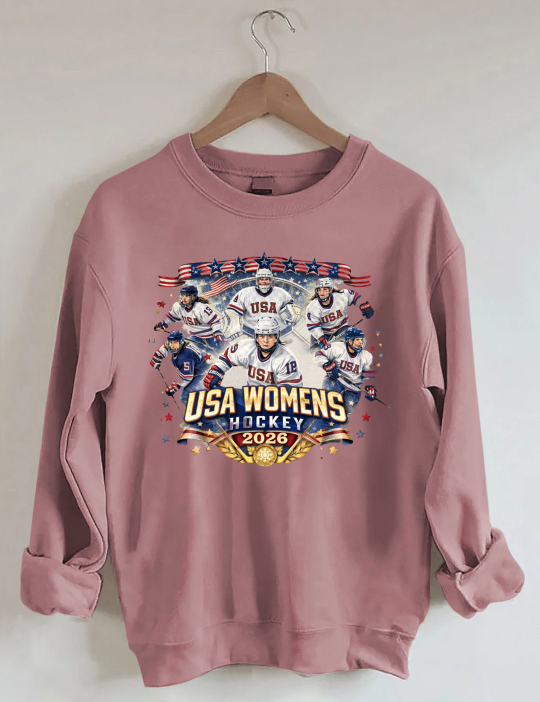USA Women’s Hockey 2026 Shirt, Winter Games Sweatshirt