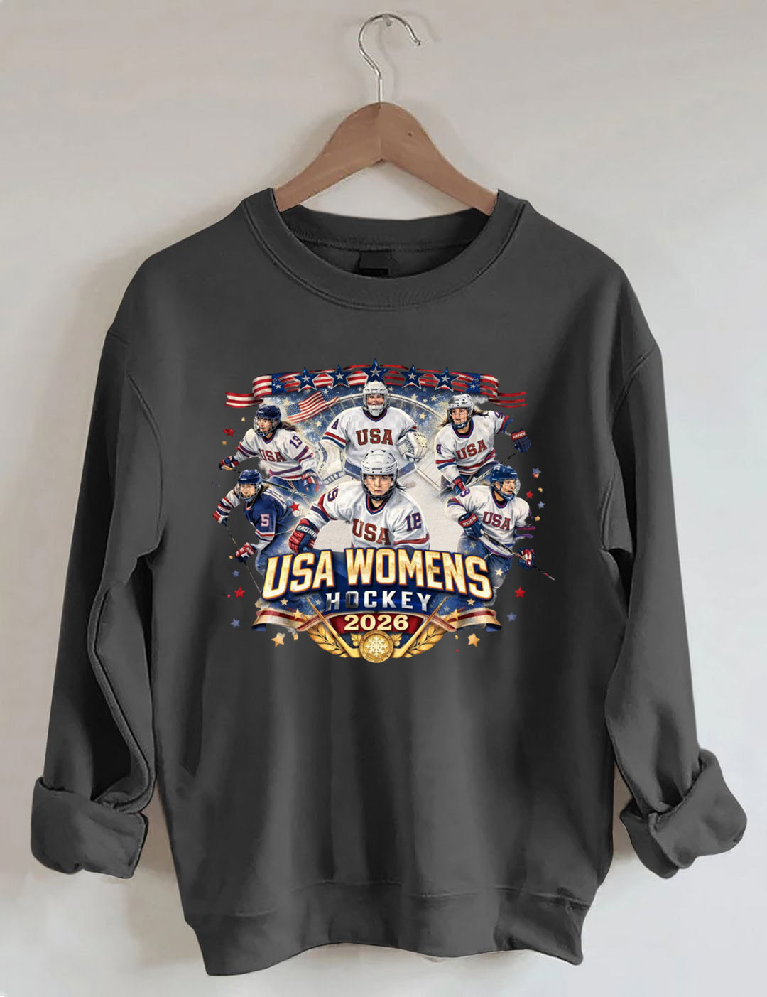 USA Women’s Hockey 2026 Shirt, Winter Games Sweatshirt