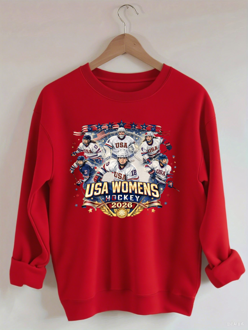 USA Women’s Hockey 2026 Shirt, Winter Games Sweatshirt