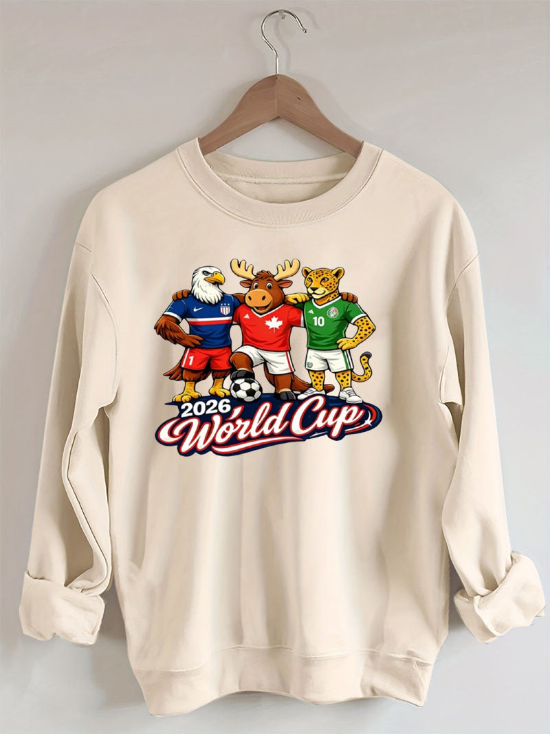 FIFA 2026 World Cup in The USA, Canada, And Mexico Sweatshirt