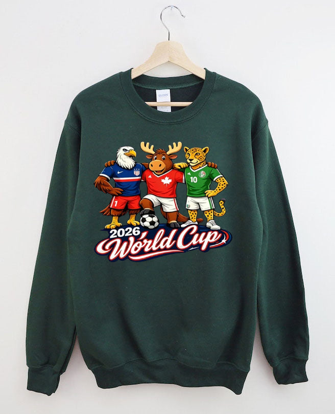 FIFA 2026 World Cup in The USA, Canada, And Mexico Sweatshirt