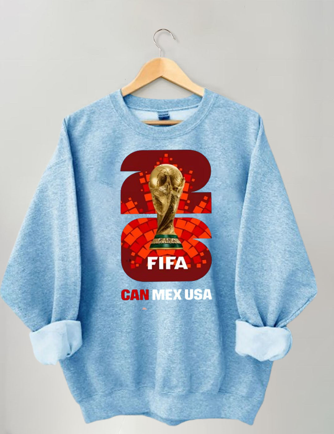 FIFA World Cup 2026 , USA Canada Mexico Soccer Sweatshirt