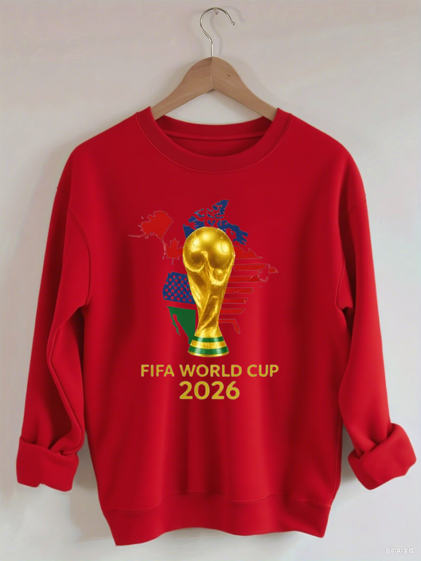 FIFA World Cup 2026 , USA Canada Mexico Soccer, Football Fan , World Cup Gift Sweatshirt