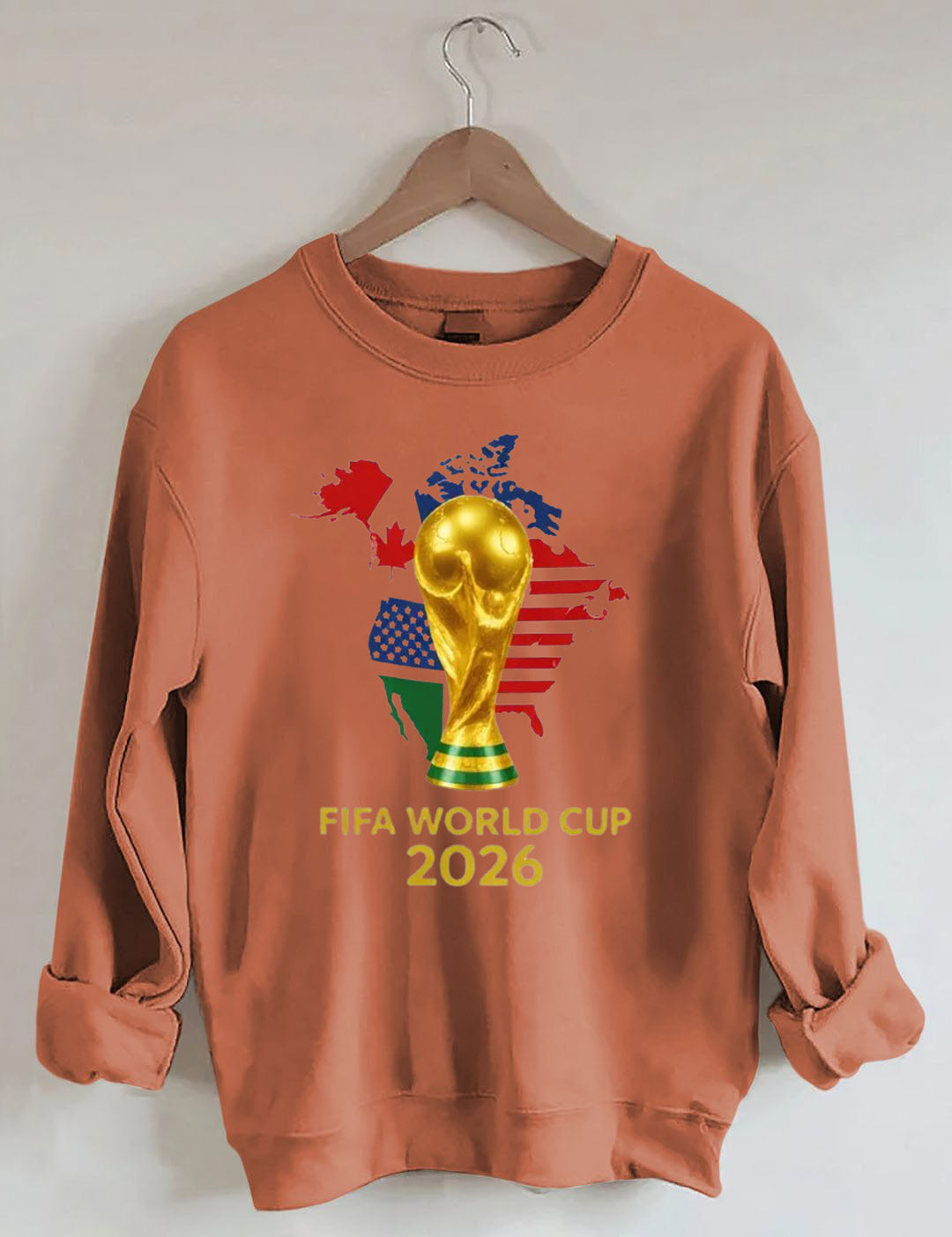 FIFA World Cup 2026 , USA Canada Mexico Soccer, Football Fan , World Cup Gift Sweatshirt