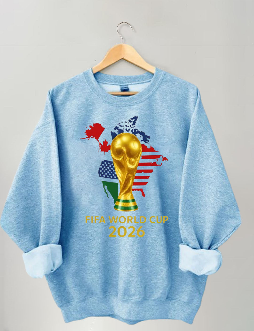 FIFA World Cup 2026 , USA Canada Mexico Soccer, Football Fan , World Cup Gift Sweatshirt