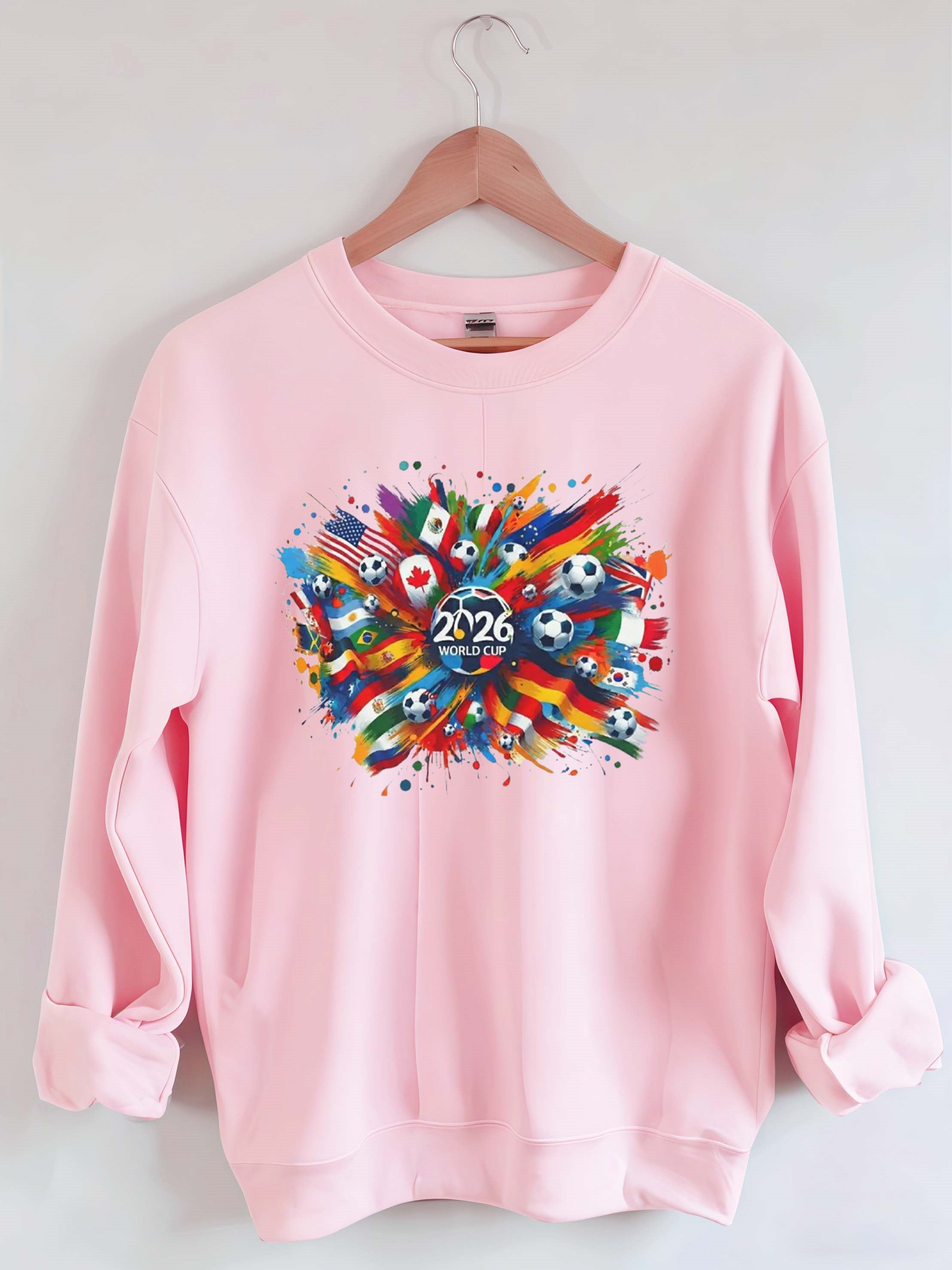 World Soccer 2026 Game Flag Sweatshirt