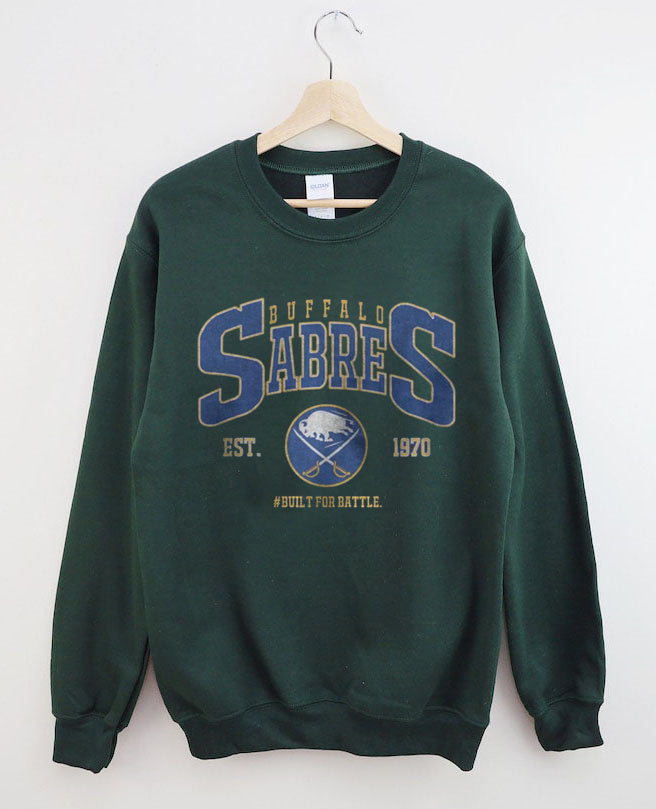 Vintage 90s Buffalo Sabres Ice Hockey Sweatshirt