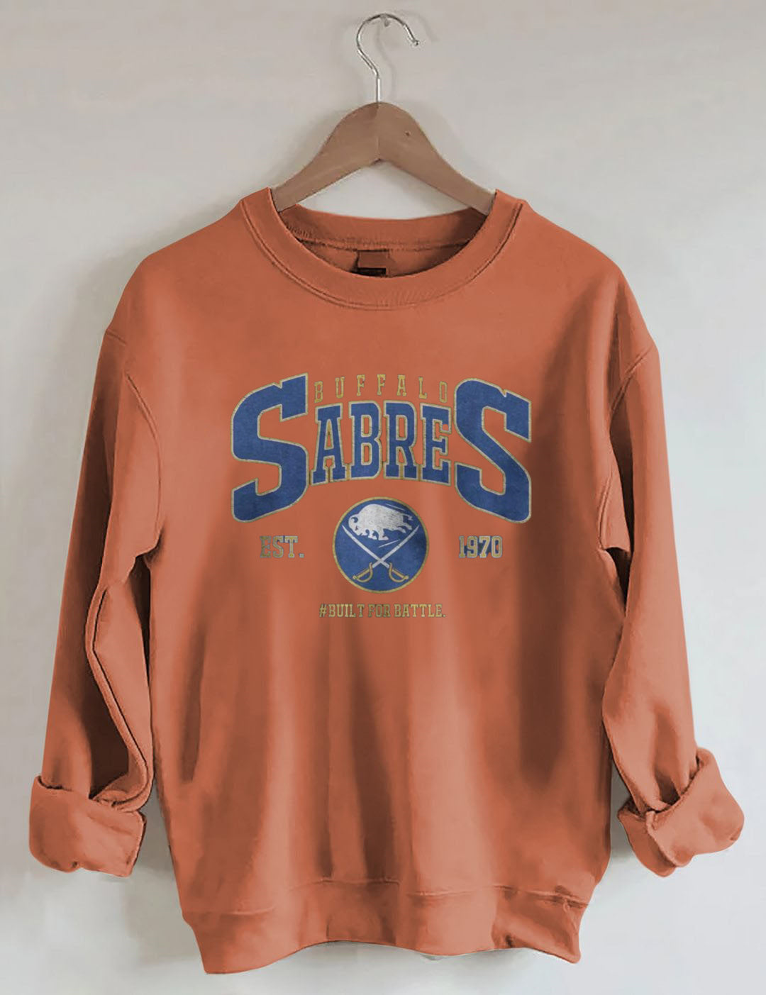 Vintage 90s Buffalo Sabres Ice Hockey Sweatshirt