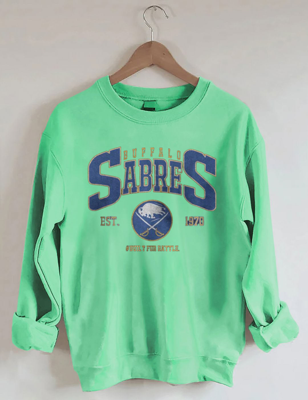 Vintage 90s Buffalo Sabres Ice Hockey Sweatshirt