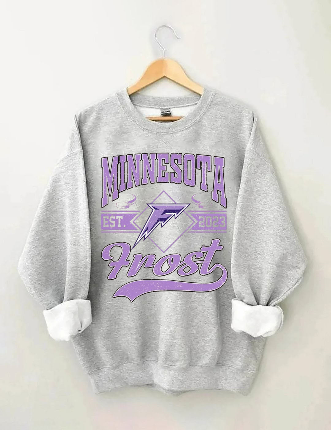 Vintage Minnesota Frost Hockey Sweatshirt