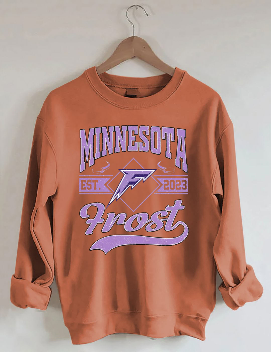 Vintage Minnesota Frost Hockey Sweatshirt